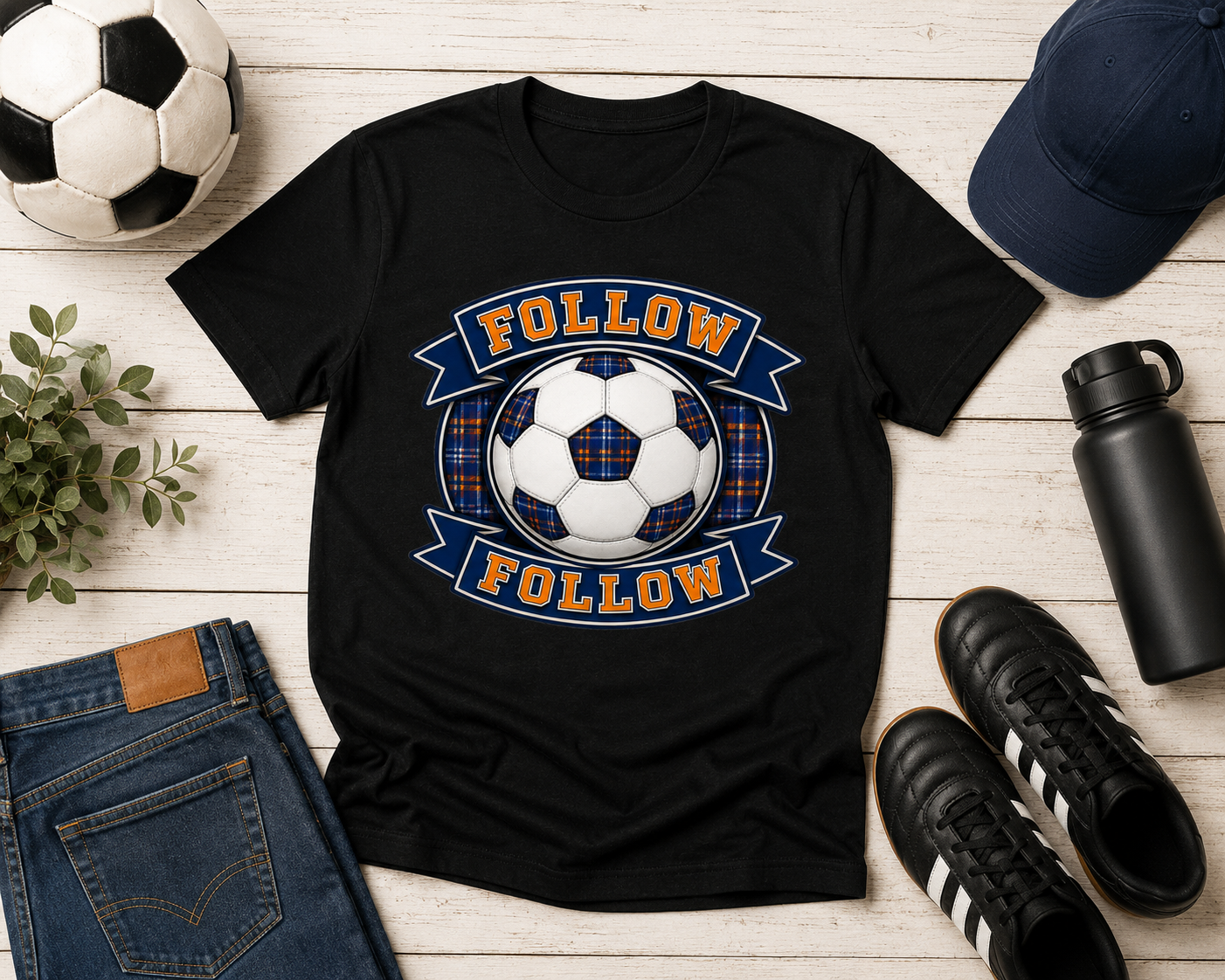 FOLLOW FOLLOW Youth T-Shirt | Scottish Football Kids Tee