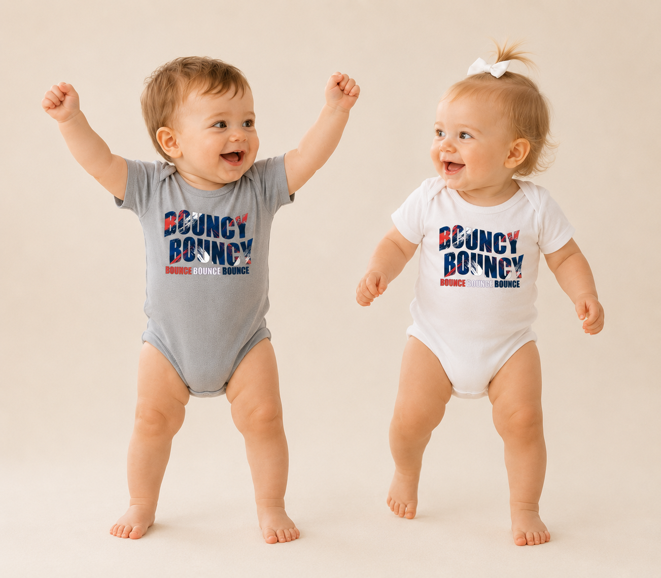 Baby Bodysuit 'Bouncy Bouncy'