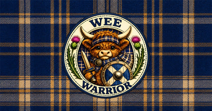 Wee Warrior Pencil Case | Scottish Kids Pencil Pouch