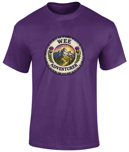 Purple Wee Adventurer Youth T-Shirt